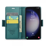 CaseMe Samsung Galaxy S23 Etui 023 Series Grønn