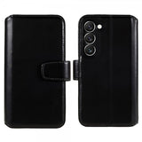 Nordic Covers Samsung Galaxy S23 Etui Essential Leather Raven Black
