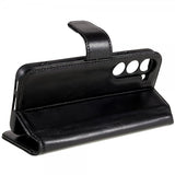 Nordic Covers Samsung Galaxy S23 Etui Essential Leather Raven Black