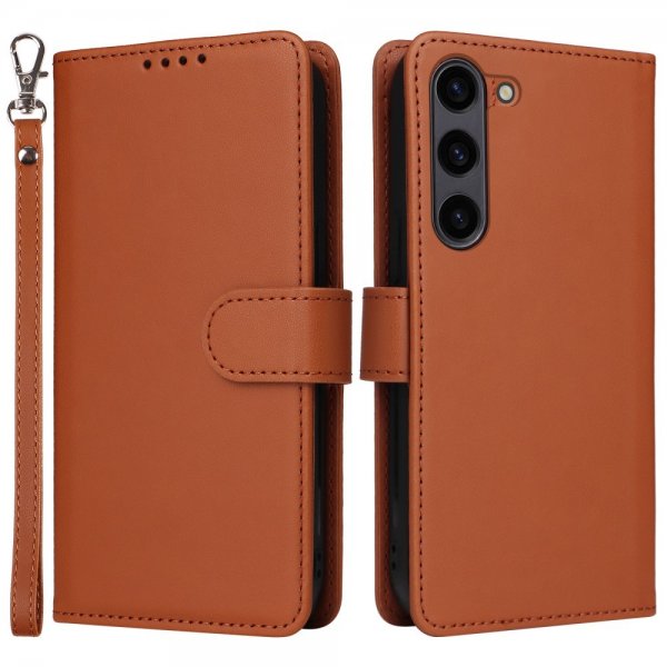 Betopnice Samsung Galaxy S23 Etui Avtagbart Deksel 005 Brun