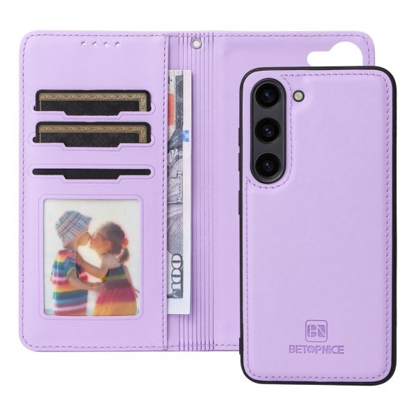 Betopnice Samsung Galaxy S23 Etui Avtagbart Deksel 005 Lilla