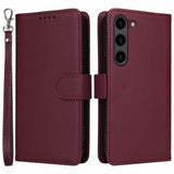 Betopnice Samsung Galaxy S23 Etui Avtagbart Deksel 005 Rød