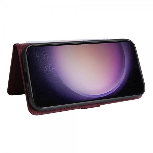 Betopnice Samsung Galaxy S23 Etui Avtagbart Deksel 005 Rød