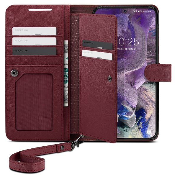 Spigen Samsung Galaxy S23 Etui Burgundy