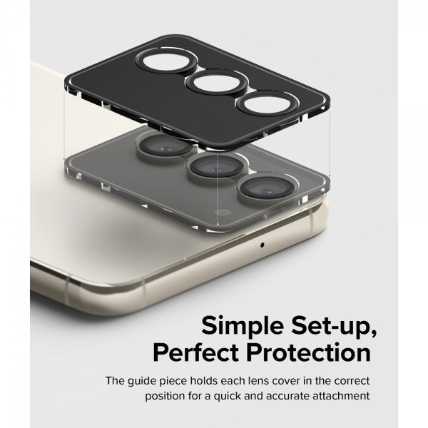 Ringke Samsung Galaxy S23/Galaxy S23 Plus Kamerabeskytter Camera Lens Frame Svart