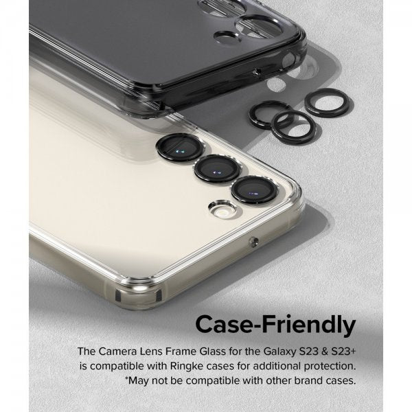 Ringke Samsung Galaxy S23/Galaxy S23 Plus Kamerabeskytter Camera Lens Frame Svart