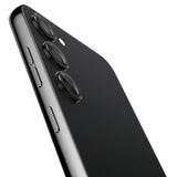 Spigen Samsung Galaxy S23/S23 Plus/S24 Kamerabeskytter GLAS.tR EZ Fit Optik Pro 2-pack Svart