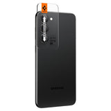 Spigen Samsung Galaxy S23/S23 Plus/S24 Kamerabeskytter GLAS.tR EZ Fit Optik Pro 2-pack Svart