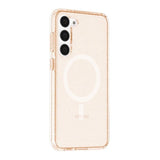 Samsung Galaxy S23 Deksel Glitter MagSafe Gull