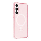 Samsung Galaxy S23 Deksel Glitter MagSafe Rosa