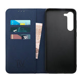 Rvelon Samsung Galaxy S23 Etui Detachable Wallet Case Blå