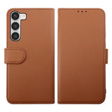 Rvelon Samsung Galaxy S23 Etui Detachable Wallet Case Brun