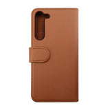 Rvelon Samsung Galaxy S23 Etui Detachable Wallet Case Brun