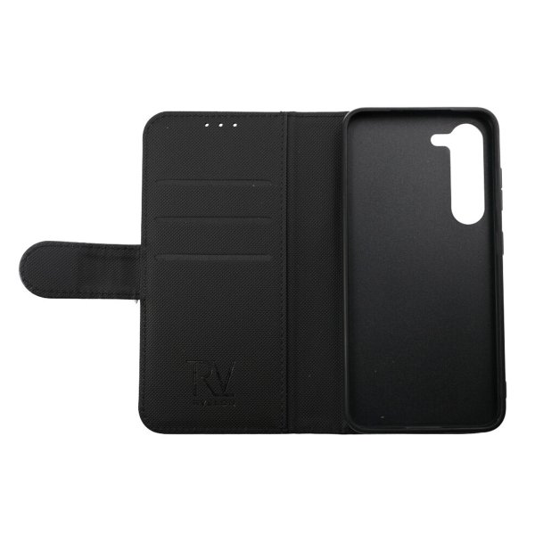 Rvelon Samsung Galaxy S23 Etui Detachable Wallet Case Svart