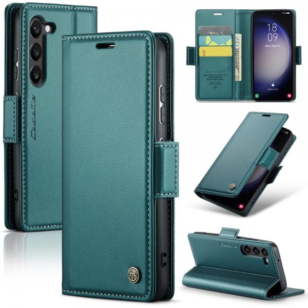 CaseMe Samsung Galaxy S23 Plus Etui 023 Series Grønn