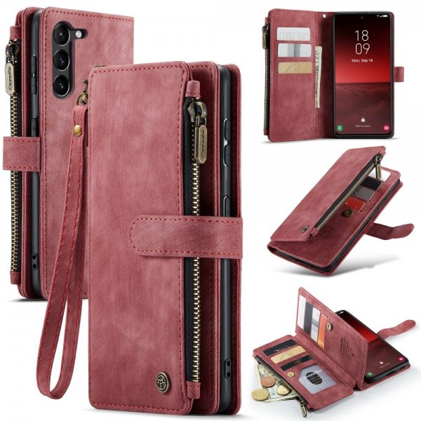 CaseMe Samsung Galaxy S23 Plus Etui C30 Series Rød