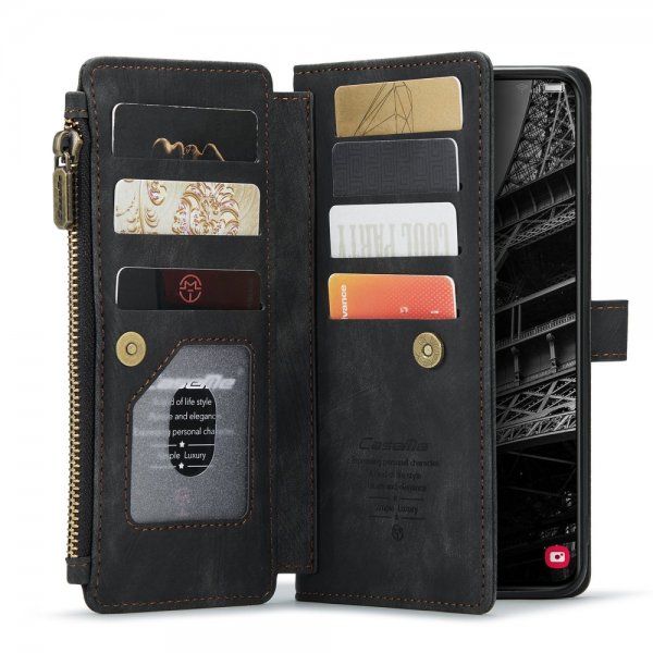 CaseMe Samsung Galaxy S23 Plus Etui C30 Series Svart