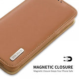 Dux Ducis Samsung Galaxy S23 Plus Etui Hivo Series Brun