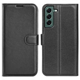 Nordic Covers Samsung Galaxy S23 Plus Etui Litchi Raven Black