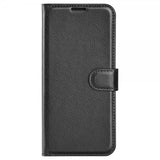Nordic Covers Samsung Galaxy S23 Plus Etui Litchi Raven Black