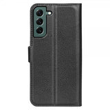 Nordic Covers Samsung Galaxy S23 Plus Etui Litchi Raven Black