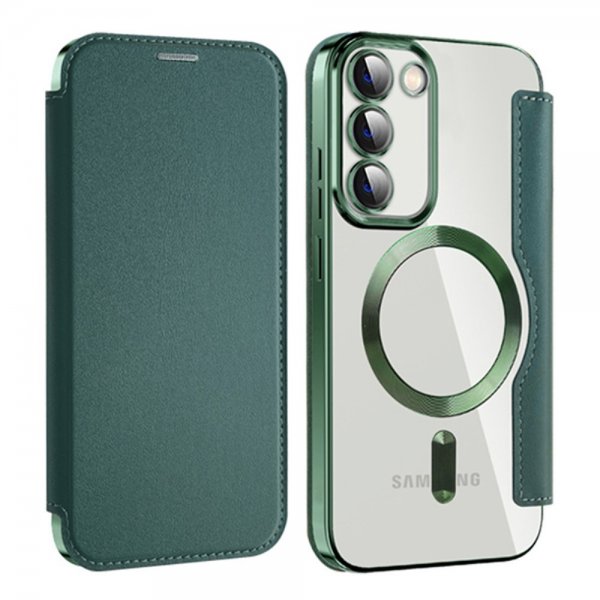 Samsung Galaxy S23 Plus Etui MagSafe Grønn