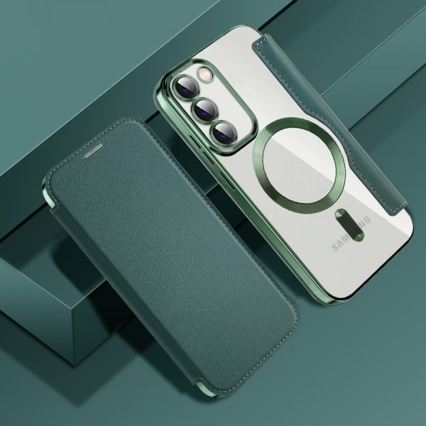 Samsung Galaxy S23 Plus Etui MagSafe Grønn