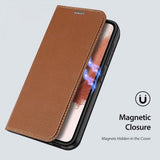 Dux Ducis Samsung Galaxy S23 Plus Etui Skin X2 Series Brun