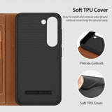 Dux Ducis Samsung Galaxy S23 Plus Etui Skin X2 Series Brun