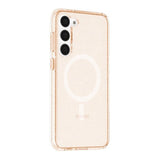 Samsung Galaxy S23 Plus Deksel Glitter MagSafe Gull
