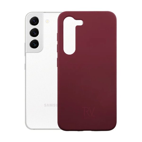 Rvelon Samsung Galaxy S23 Plus Deksel Silikon Rød