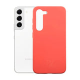Rvelon Samsung Galaxy S23 Plus Deksel Silikon Rosa
