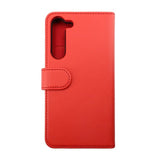 Rvelon Samsung Galaxy S23 Plus Etui Detachable Wallet Case Rød