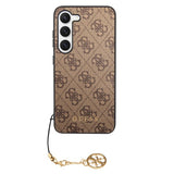 Guess Samsung Galaxy S23 Plus Deksel 4G Charms Brun