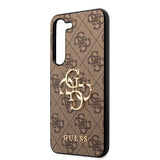 Guess Samsung Galaxy S23 Plus Deksel 4G Logo Brun