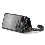 CaseMe Samsung Galaxy S23 Plus Deksel C20 Kortlomme Glidelås Svart