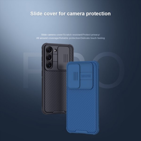 Nillkin Samsung Galaxy S23 Plus Deksel CamShield Blå