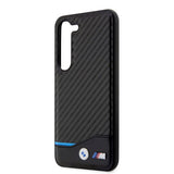 BMW Samsung Galaxy S23 Plus Deksel Carbon & Stripe Svart