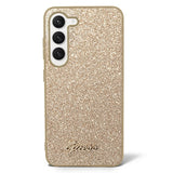 Guess Samsung Galaxy S23 Plus Deksel Fixed Glitter Case Gull