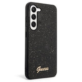 Guess Samsung Galaxy S23 Plus Deksel Fixed Glitter Case Svart