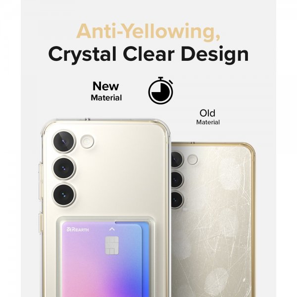 Ringke Samsung Galaxy S23 Plus Deksel Fusion Card Clear