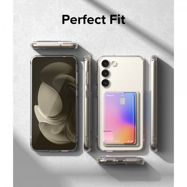 Ringke Samsung Galaxy S23 Plus Deksel Fusion Card Clear