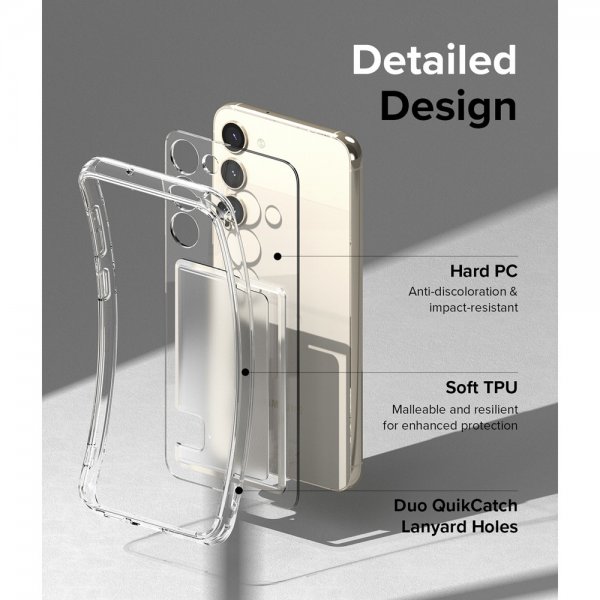 Ringke Samsung Galaxy S23 Plus Deksel Fusion Card Clear