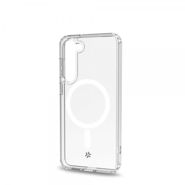 Celly Samsung Galaxy S23 Plus Deksel GELSKINMAG MagSafe Transparent