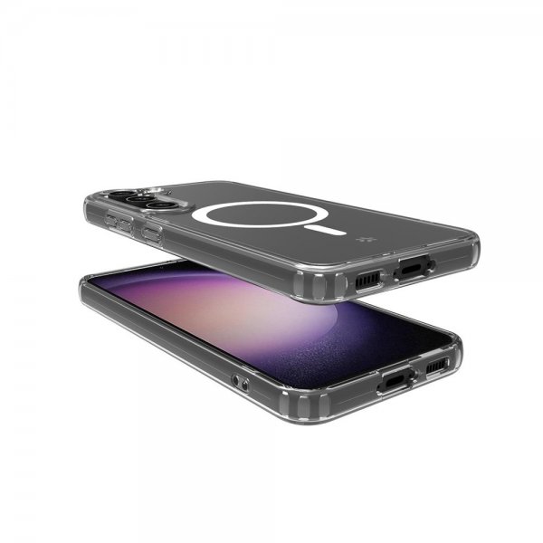 Celly Samsung Galaxy S23 Plus Deksel GELSKINMAG MagSafe Transparent