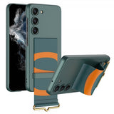 GKK Samsung Galaxy S23 Plus Deksel Hand Strap Grønn