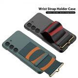GKK Samsung Galaxy S23 Plus Deksel Hand Strap Grønn