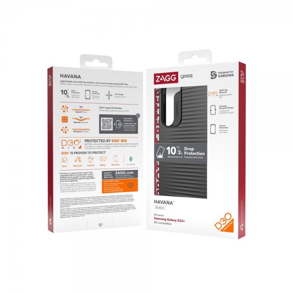Gear4 Samsung Galaxy S23 Plus Deksel Havana Svart