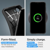 Spigen Samsung Galaxy S23 Plus Deksel Liquid Air Matte Black