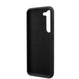 Guess Samsung Galaxy S23 Plus Deksel Liquid Silicone Metal Logo Svart
